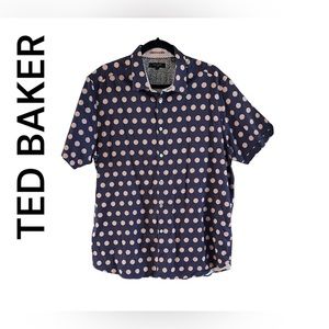 MEN’S TED BAKER LONDON Button Up Shirt - Size: 6